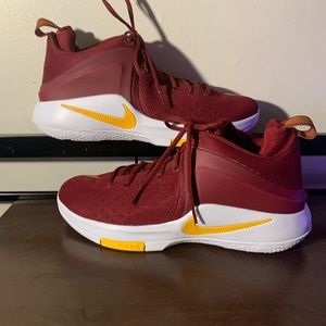 Nike Lebron James Zoom Witness Team Red Gold